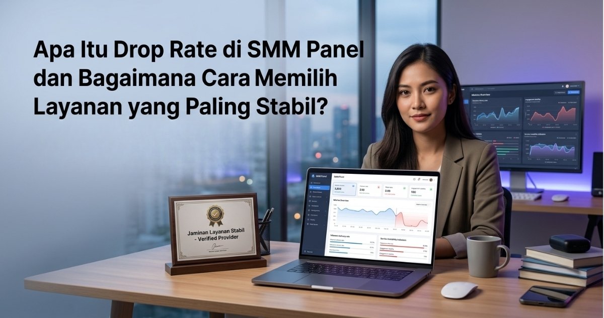 drop rate smm panel cara memilih layanan stabil indonesia 2026