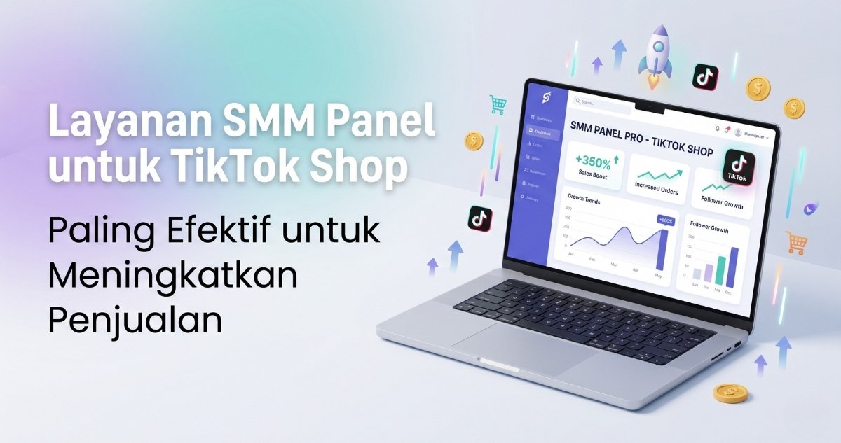 layanan SMM Panel TikTok Shop Terbaik