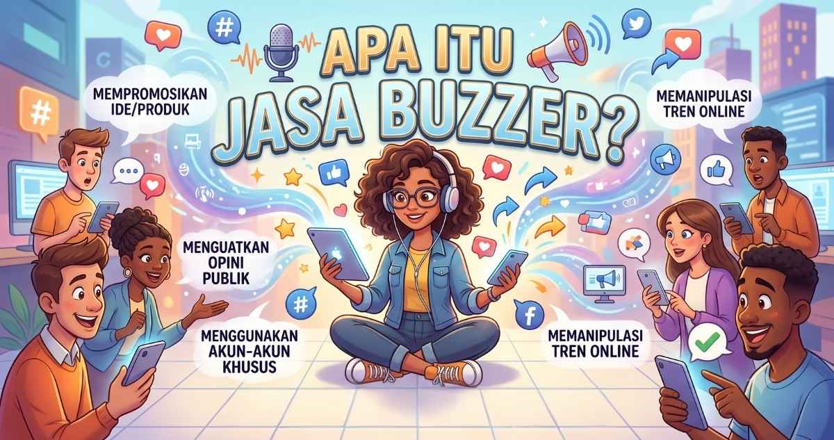 apa itu jasa buzzer dan bedanya dari smm panel