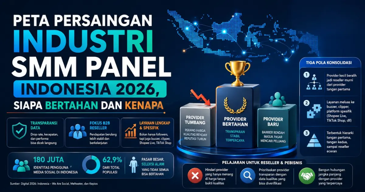 provider smm panel terpercaya